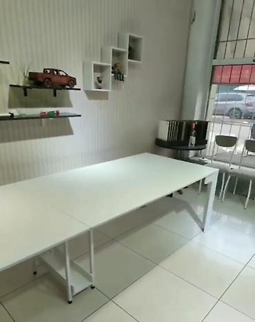 Столы-трансформеры: Стол трансформер "Швейцар 40/77" длина от 48 до 300 см высота — 10