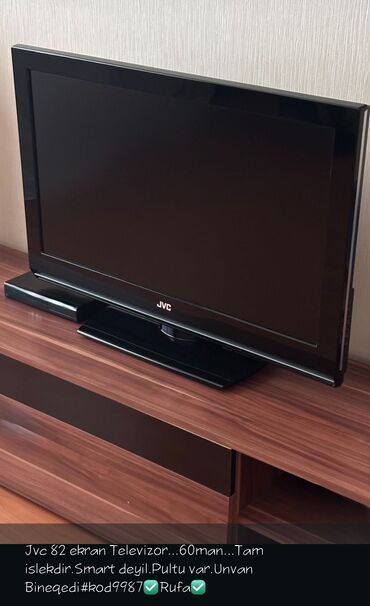 Televizorlar: İşlənmiş Televizor JVC 82" Ünvandan götürmə