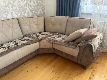 старую кухонную мебель: Угловой диван, Велюровая ткань