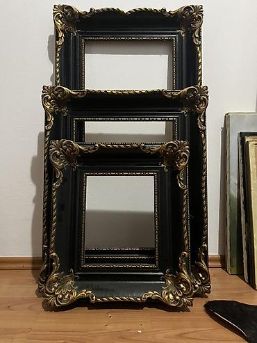 box 850: Barokne dekorativne ramove za slike – set od 3 komada - Materijal — 4