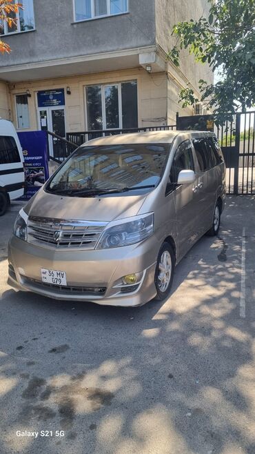 toyota picnik: Toyota Alphard: 2007 г., 3 л, Автомат, Газ, Кроссовер