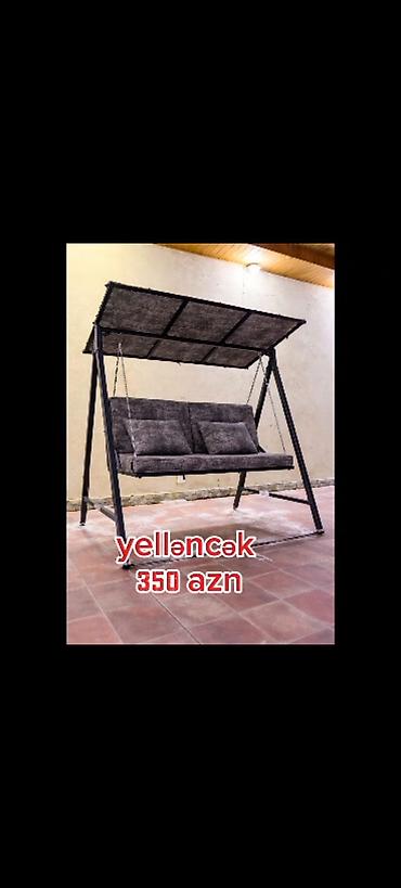 yellencek divan: Yeni, Oturacaq-yelləncək, Zontikli, Metal — 3