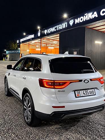 Renault Samsung: Самсунг QM6 (RENAULT Koleos для корейского рынка), белый кроссовер — 2