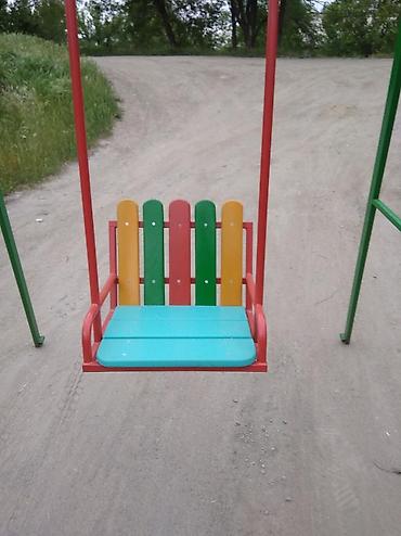 детские качели горки: Детские качели. Изготавливаем детские качели, горки, песочницы — 4
