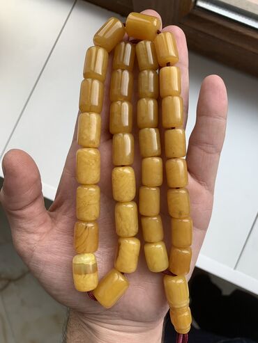 Təsbehlər: Salam çox qədimi 33 dənəli Şirə yağbal kehreba satiram basi cixan — 9