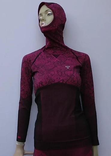 Kompleti: Ženski termo komplet koji uključuje gornji deo sa kapuljačom i duge — 7