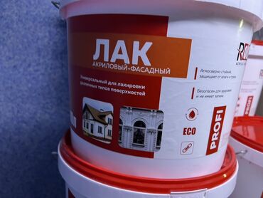 лак для дерево: Акрилово-фасадный лак PROFI предназначен для лакировки различных типов