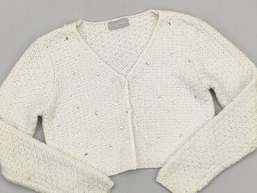 sweterek biały dzieciecy: Bolera 9 lat, Tkaniny syntetyczne, stan - Dobry