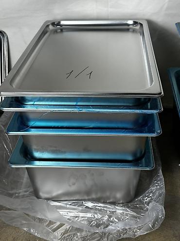 Другая посуда и кухонный инвентарь: Гастроемкости из нержавеющей стали с крышками - Форматы GN: 1/1, 1/2 — 13