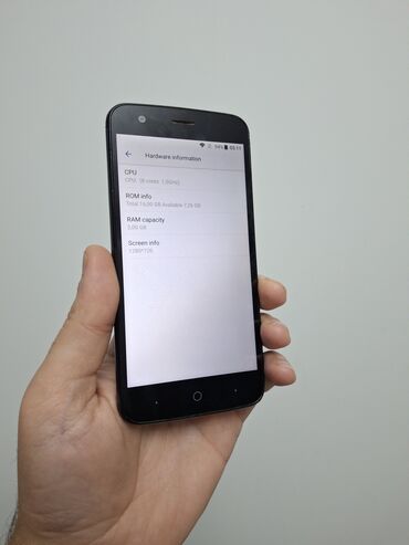 ZTE: ZTE Blade V8 Lite, 16 GB, rəng - Mavi, Barmaq izi — 4