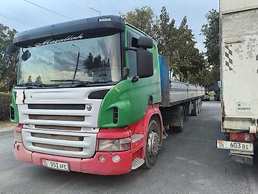 тракторный присеп: Тягач, Scania, Контейнеровоз — 4