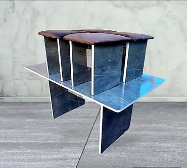 Кухонные столы и стулья: Кухонный стол и стул, Новый, Платная доставка, цвет - Черный — 3