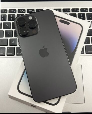 Apple iPhone: IPhone 14 Pro, Новый, 128 ГБ, Deep Purple, Кабель, Коробка, 100 %