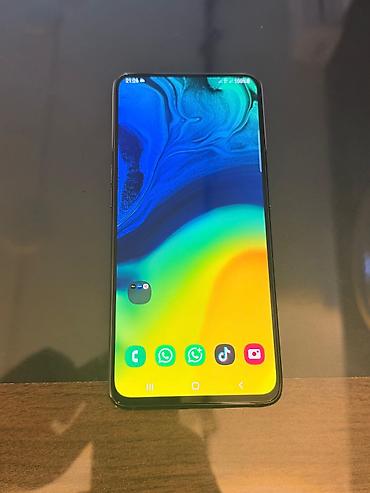 tote bag: Samsung Galaxy A80, 128 GB, rəng - Qara, İki sim kartlı — 1