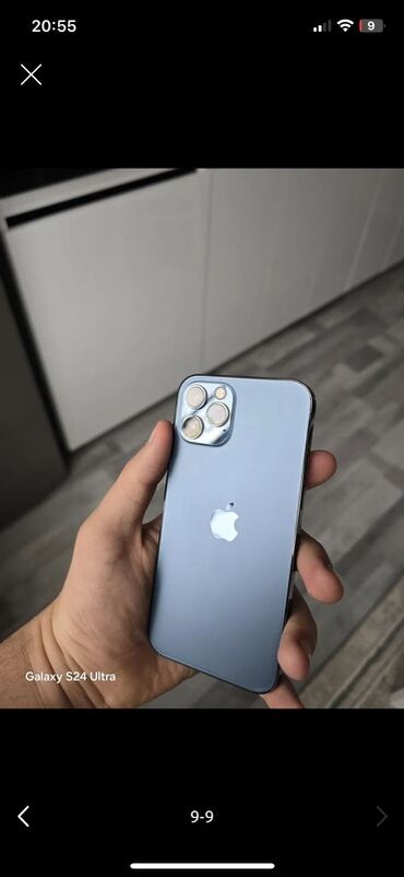 Apple iPhone: IPhone 12 Pro, Mavi, Face ID — 1