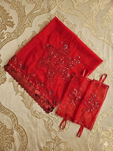 Услуги: - Material: şəffaf tül İstifadə sahələri: - Xonça və nişan-söz — 1