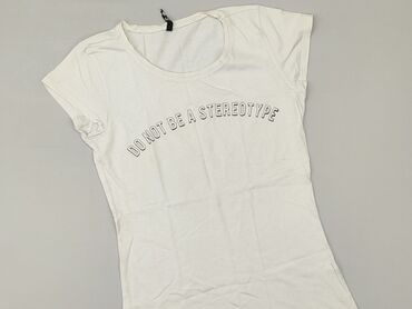 białe bawełniane t shirty: Футболка жіноча, SinSay, XS