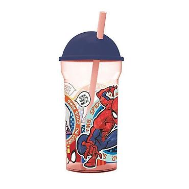 patike 4us: Flašica sa cevčicom 460 ml Spiderman Šifra proizvoda: 116/83588-50 — 1