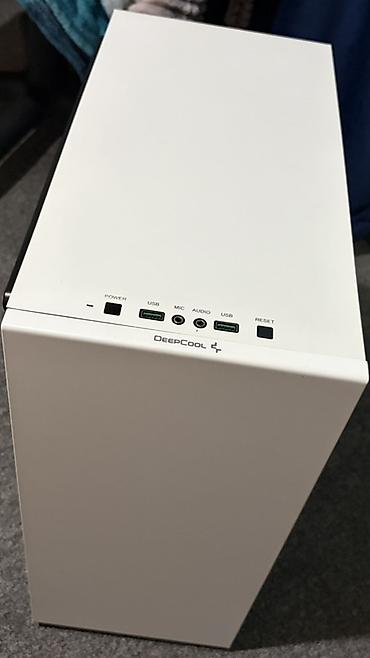 пк в сборе: Корпус ПК, Б/у, DeepCool, ATX, цвет - Белый — 4