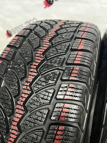 952 2: Шины 205 / 55 / R 16, Зима, Б/у, Пара, Легковые, Польша, Bridgestone — 3