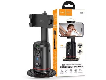 лампа для шеллак: Hoco K23 Lotus Smart PTZ — умный настольный держатель для смартфона с
