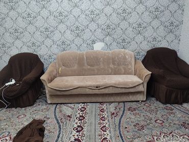 купить кресло кровать в бишкеке: Раскладной диван, Тройка