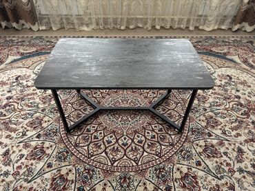 Журнальные столы: Журнальный/кофейный стол в современном стиле - Прямоугольная — 1