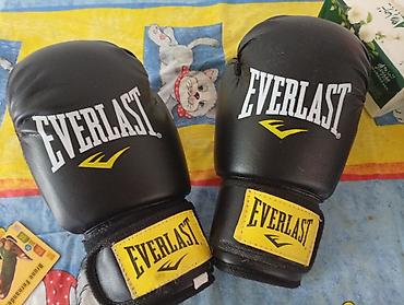 тренировочный коврик: Боксерские перчатки Everlast, пара. - Материал: синтетическая кожа — 1
