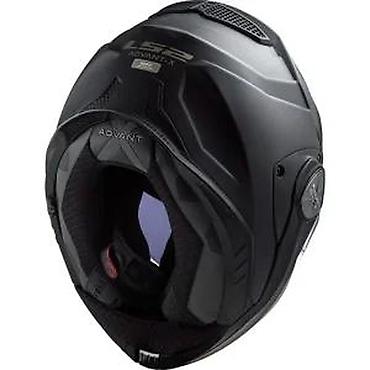 Oprema za bicikliste: Modularna moto kaciga LS2 Advant-X (mat crna) - Modularna (flip-up) — 16