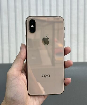 iphone xs 64 gb: IPhone Xs, 64 GB, Qızılı, Face ID