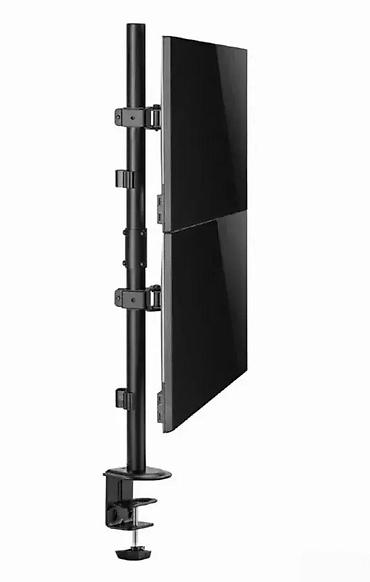 jbl control one cena: Vertikalni držač za dva monitora sa stegom za sto - Montaža: čvrsta — 2
