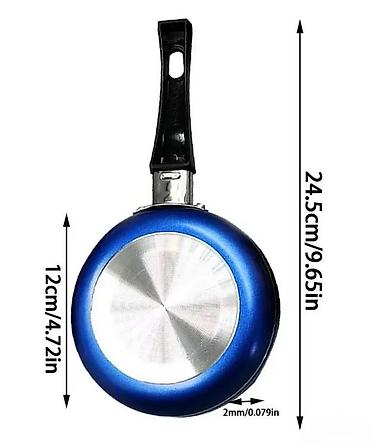 Tiganji: Mini tiganj sa nelepljivom površinom precnika 12cm NOVO. Opis — 11
