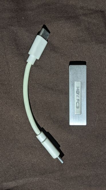 Аудиотехника: ЦАП Hiby FC3 Полностью исправен, в комплекте ЦАП и кабель USB/type-c -