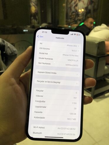 Apple iPhone: IPhone 13 Pro Max, 128 GB, Graphite, Face ID — 2