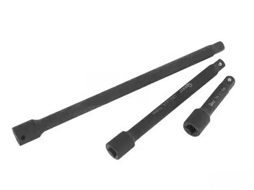 Setovi alata: Set produžetaka udarnih 9 komada 1/4", 3/8", 1/2" CrV GEKO (Poljska) — 2