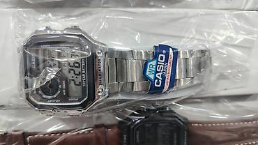 saat baki: CASIO kişi qol saatları – klassik dizayn və praktik funksionallıq - — 6