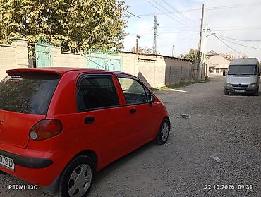 гакаён машина: Daewoo Matiz: 2000 г., 0.8 л — 7