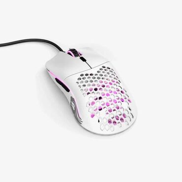 Игры для PlayStation: Glorious Model O minus Mouse Matte (White) Матовая белая Мышь