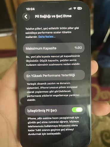 lg tone: IPhone 13, 128 GB, Qara, Barmaq izi, Face ID — 3