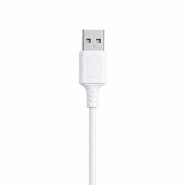 Стол компьютерлери жана комлектөөчүлөр: Кабель USB-A — USB-C, белый - Разъёмы: USB-A (стандартный) на USB-C — 3