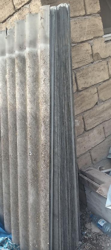 dam örtükləri: Dalğalı şifer lövhələr - Material: dalğalı şifer (sement əsaslı, boz — 2