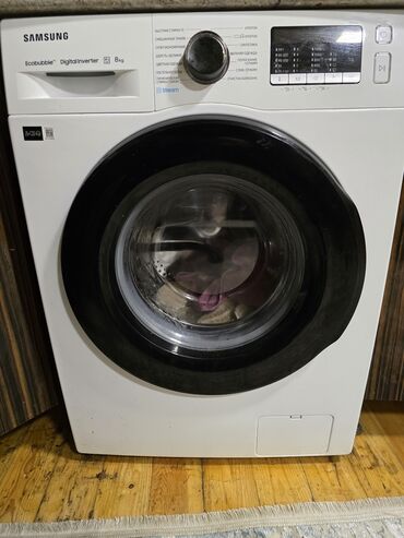 Paltaryuyan maşınlar: Paltaryuyan maşın Samsung, 8 kq, Yeni, Avtomat, Qurutmasız, Kredit yoxdur, Ünvandan götürmə — 6