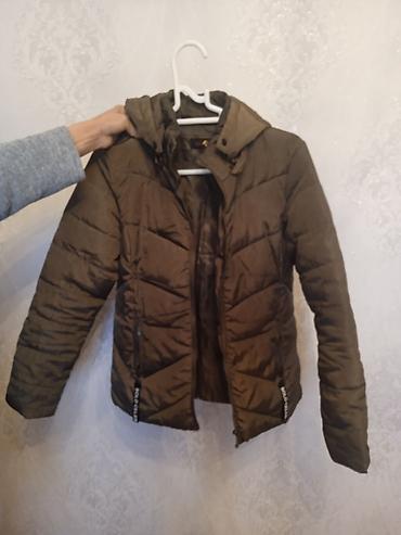 qu tuku kurtka: Qadın üçün qışlıq puf şişmə gödəkçə - Rəng: zeytun-yaşıl - Model — 1
