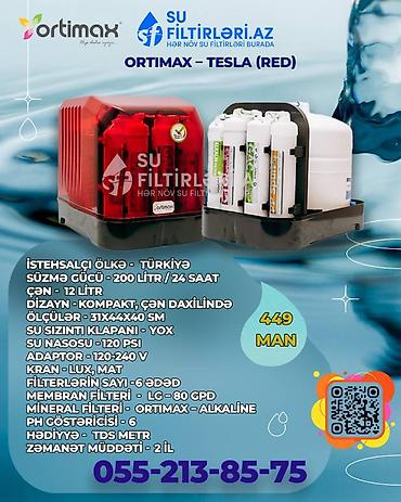 ortimax su filteri: ORTİMAX məişət su filtrləri. Çatdırılma və quraşdırılma pulsuz — 3