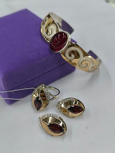 Серебряные наборы украшений: Набор украшений, Проба 925, Женские, Новый — 14