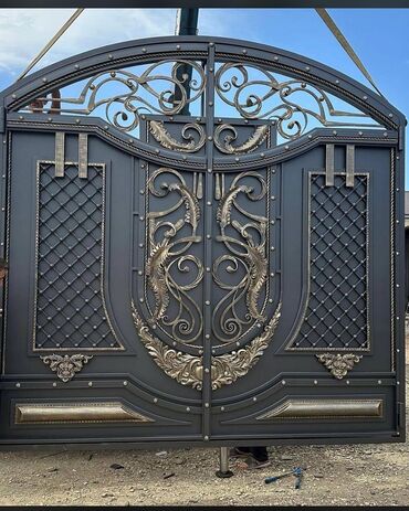 Həyət darvazaları: Metal EN MMC olaraq istədiyiniz forma və ölçüde demir işlerinin -da lalafo.az — 7 Həyət darvazaları: Metal EN MMC olaraq istədiyiniz forma və ölçüde demir işlerinin — 7