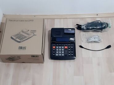 Modemi, ruteri i mrežni uređaji: Fiskalna kasa sa LPFR -INT Raster DP-25 MX Bukvalno kao nova — 12