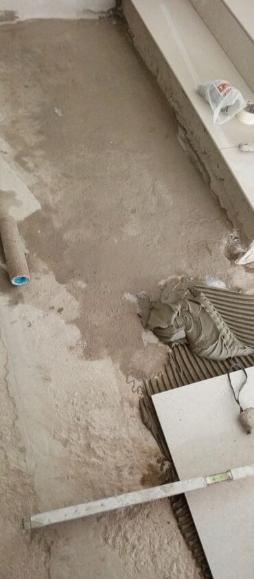 Plitə işləri: Xidmət: Hamam/tualet üçün istilikli döşəmə və kafel-metlax işləri — 16