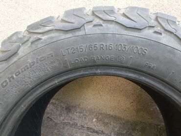 65 стиль диски: Шиналар 215 / 65 / R 16, All-season, Колдонулган, Жуп, АКШ, BFGoodrich