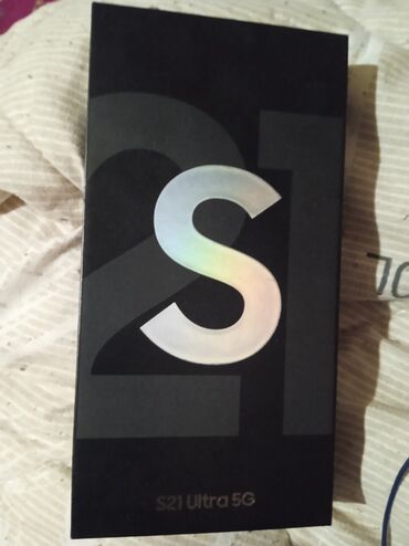 samsung s21 ультра: Samsung Galaxy S21 Ultra, Б/у, 256 ГБ, цвет - Серебристый